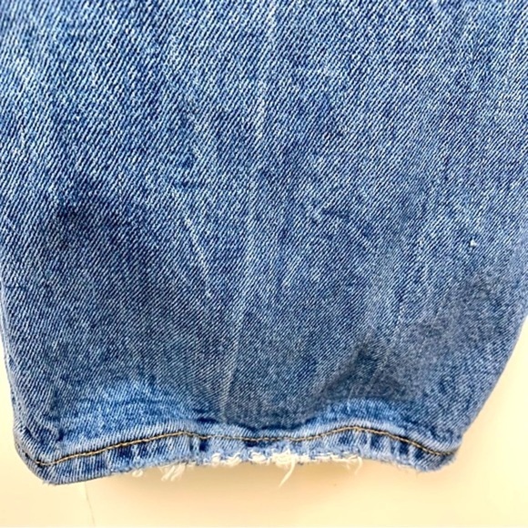 Abercrombie & Fitch sz 6S 70s Vintage Flare Ultra High Rise Medium Wash Jeans - Picture 7 of 10